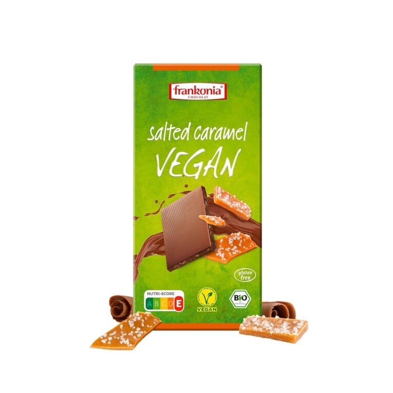 soolakaramelliga vegan šokolaad