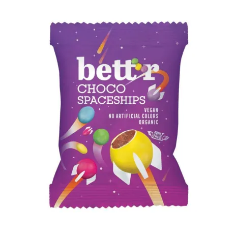 Bett'r värvilised dražeed, mahe, 70g
