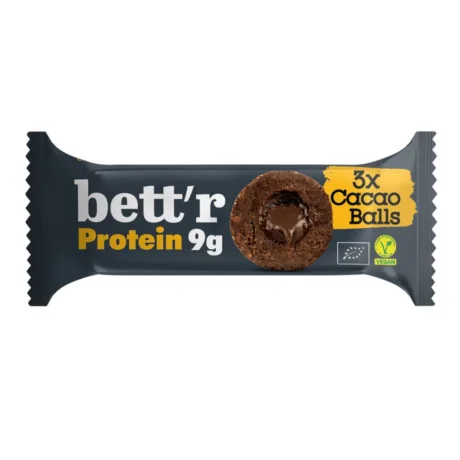Bett'r proteiinipallid kakaotäidisega, mahe, 45g