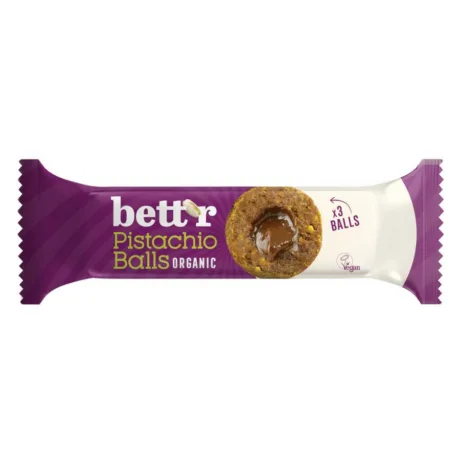 Bett'r puuviljapallid pistaatsiatäidisega, mahe, 45g
