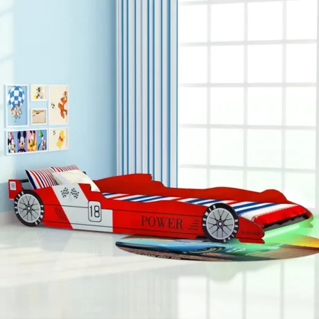 Võidusõiduauto Kujuga Lastevoodi 90 x 200 Cm