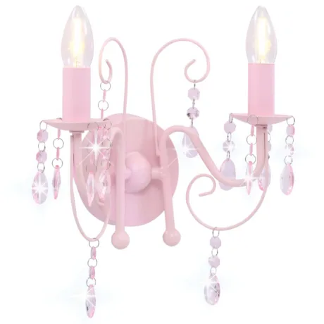 Lamp Helmestega Ümmargune 2 X E14 Pirni