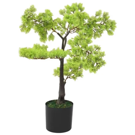 Kunsttaim, Küpress-Bonsai Potiga, Roheline