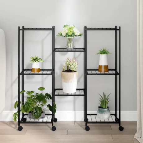 Lillealus Ratastel, 83 x 25 x 83,5 Cm, Must, Raud