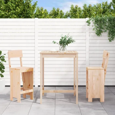 3-Osaline Aia Baarikomplekt, Männipuit