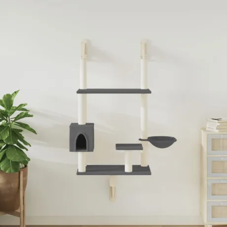 Seinale Kinnitatav Kassi Kraapimispost, 153 Cm