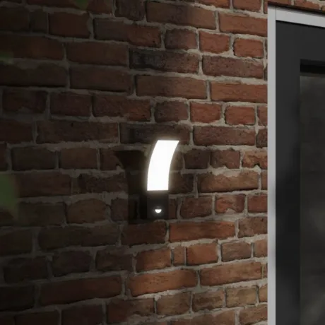 Anduriga Õue Led-Seinavalgustid 2 Tk, Survealumiinium Jah