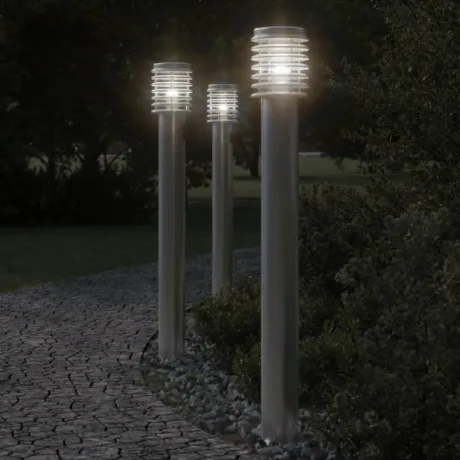 Õue Lambipost, 110 Cm, Roostevaba Teras Lihtne