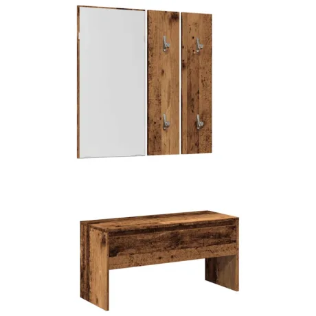 Esikumööbli Komplekt Old Wood Engineered Wood