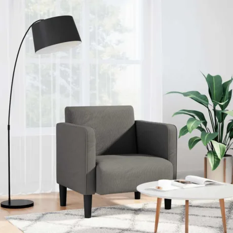 Diivantool Käetugedega 54 Cm Velvetist Kangas