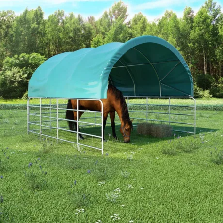 Loomatelk, Pvc, 3,7 x 3,7 M, Roheline