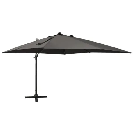 Konsooldisainiga Aia Päikesevari Post Ja Led 300 Cm
