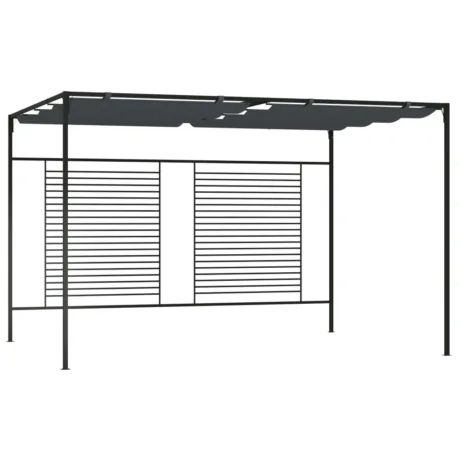 Varjualune, Eemaldatav Katus, 4 x 3X2,3 M Hall 180 G/M²