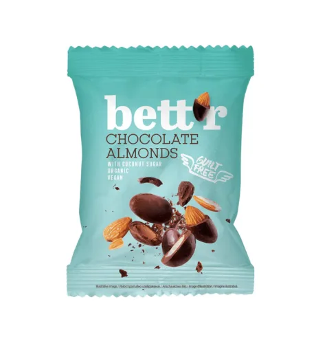 Bett’r šokolaadiga mandlid, mahe, 40g