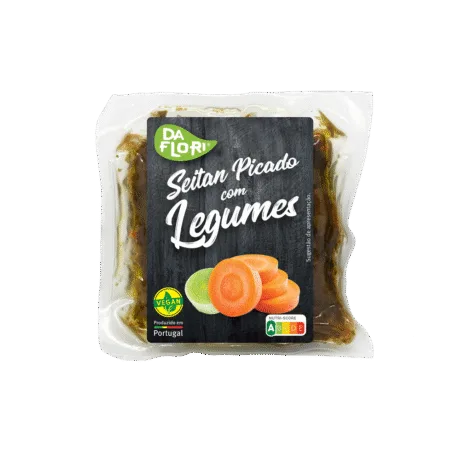 Daflori hakitud seitan köögiviljadega, 200g
