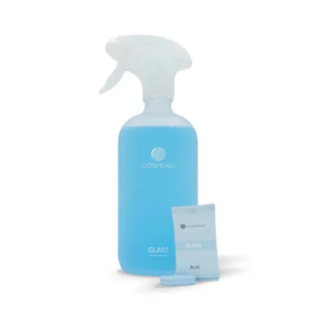 Cosmeau klaasipuhastuse pihustipudel, mattvalge klaas, 500 ml