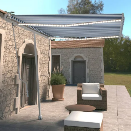 Automaatne Varikatus, Tuuleandur, Led, Sinine, Valge