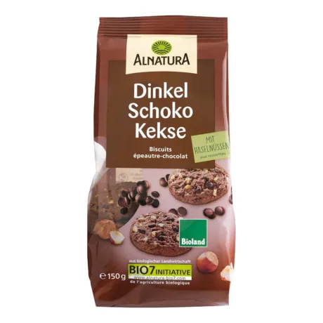 Alnatura šokolaadiküpsised, 150g