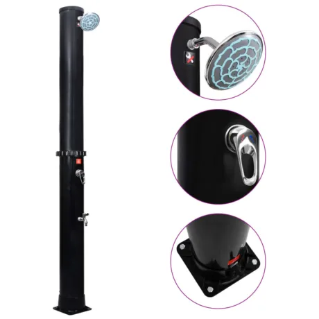 Päikesepatareidega Välidušš Dušiotsaku Ja Kraaniga, 40 L