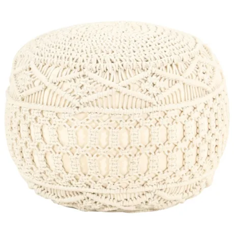 Makrameetehnikas Käsitsi Valmistatud Tumba, 45 x 30 Cm, Puuvill