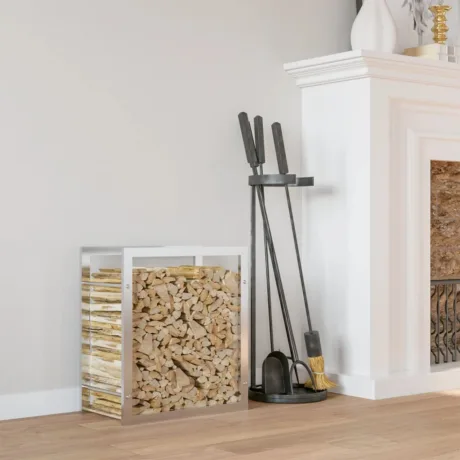 Küttepuude Rest, 80 x 28 x 86Cm, Roostevaba Teras