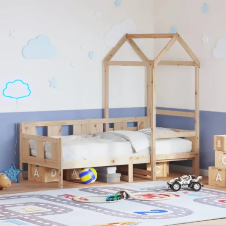 Päevavoodi Katusega Ilma Madratsita, Puit