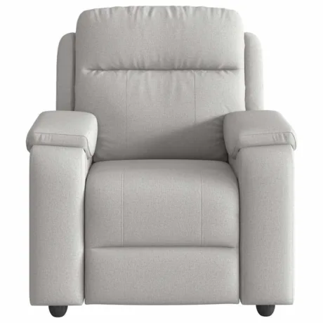 Massage Recliner Tool Cloud Grey Fabric