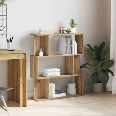 Raamatukapp Artisan Oak 80 x 24 x 96 Cm Engineered Wood