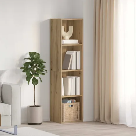 Raamatukapp/Telerikapp Artisan Tamm 36 x 30 x 143Cm Tehispuit