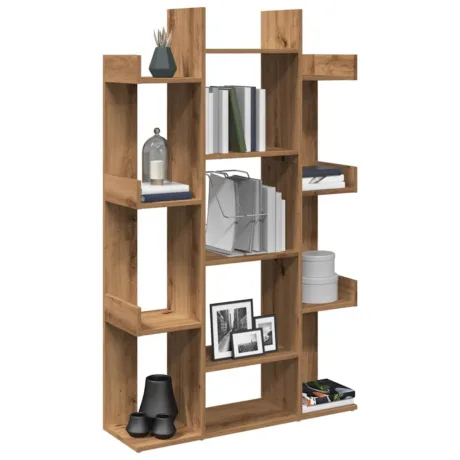 Raamatukapp Artisan Tamm 86 x 25,5 x 140 Cm Ehituspuit