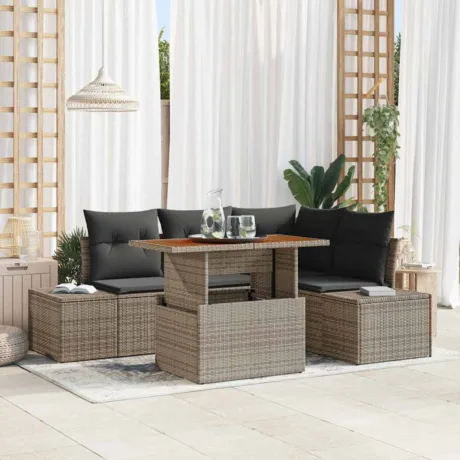 Aia Diivanikomplekt Ladustamisega 5 Pcs Hall Polürooster