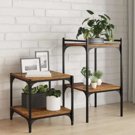 Raamatute Riiuli Plaat 4 Pcs Pruun 40 x 40 x 1,5 Cm Tehispuit