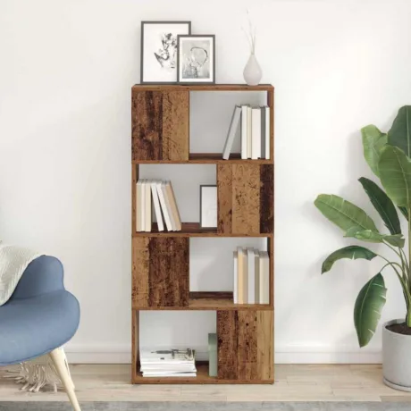 Telerikapi Komplekt Pruun 60 x 24 x 125,5 Cm Tehispuit