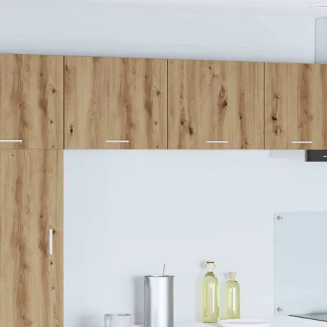 Seinakapp 2 Pcs Meisterdatud Tamm Ja Valge 50 x 31 x 40 Cm