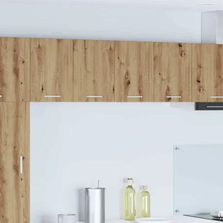 Seinakapp 2 Pcs Meisterdatud Tamm Ja Valge 60 x 31 x 40 Cm