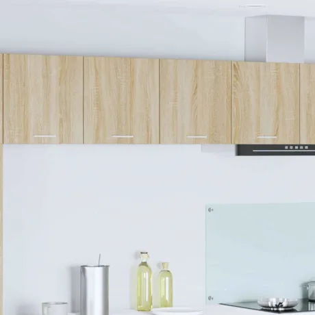 Seinakapp Ladustamisega Sonoma Tamm 80 x 31 x 40 Cm Tehispuit