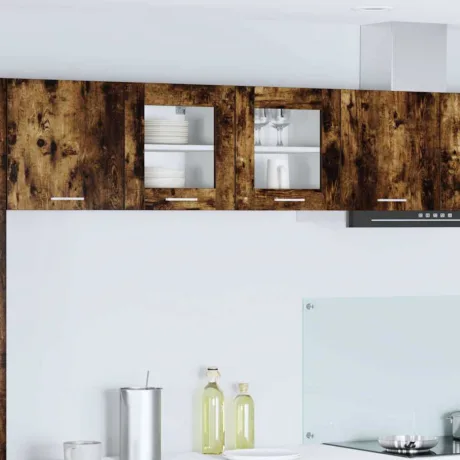 Seinakapp Uksega Suitsetatud Tamm 40 x 31 x 40 Cm Tehispuit