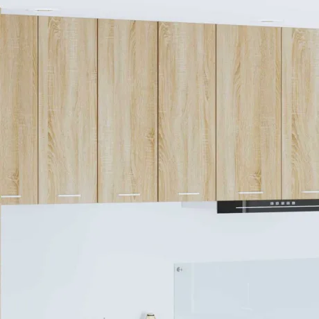 Seinakapp Sonoma Tammes Ja Valges 30 x 31 x 80 Cm Tehispuit