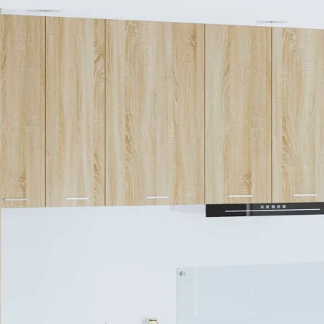 Seinakapp Sonoma Tammes Ja Valges 50 x 31 x 80 Cm Tehispuit