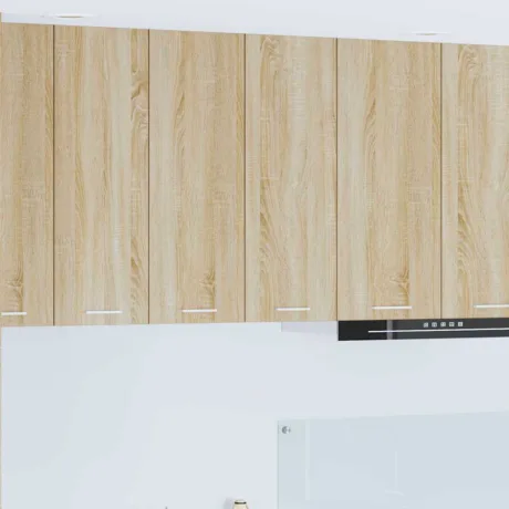 Seinakapp Ladustamisega Sonoma Tamm 60 x 31 x 80 Cm Tehispuit