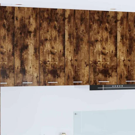 Seinakapp Uksega Suitsetatud Tamm 60 x 31 x 80 Cm Tehispuit