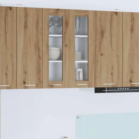 Seinakapp Uksega Riga Käsitööpuu 60 x 31 x 80 Cm Tehispuit