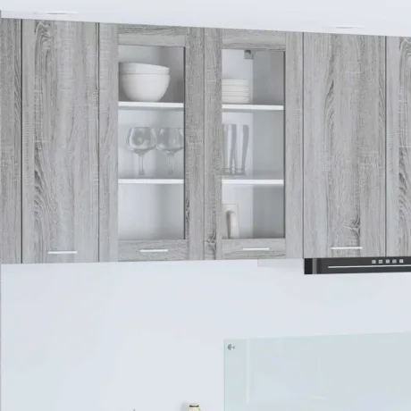 Seinakapp Ladustamisega Hall Sonoma 80 x 31 x 80 Cm Tehispuit