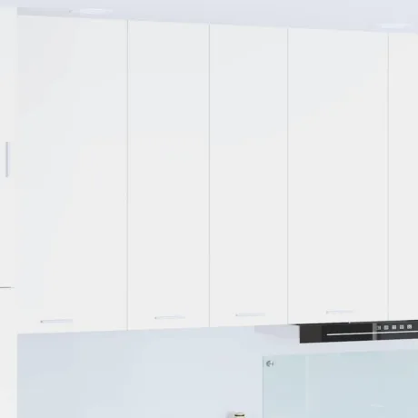 Seinakapp Ladustamisega Uksega Valge 60 x 31 x 100 Cm Tehispuit