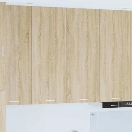 Seinakapp Ladustamisega Sonoma Tamm 80 x 31 x 100 Cm Tehispuit