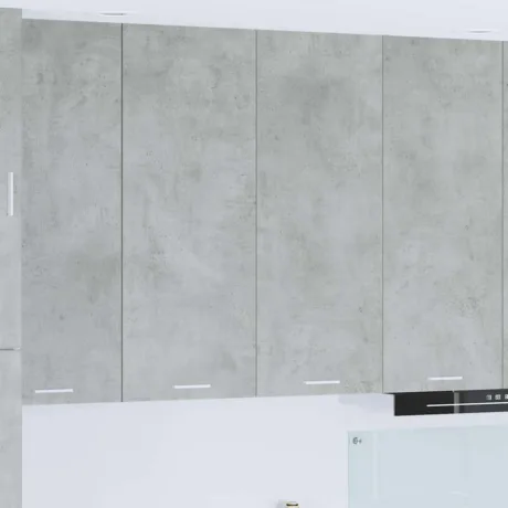 Seinakapp Ladustamisega Betoonhall 80 x 31 x 100 Cm Tehispuit