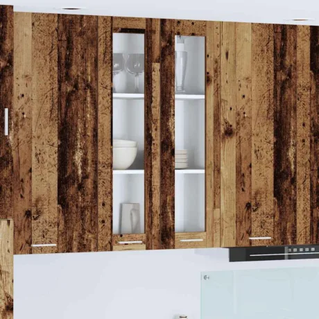 Seinakapp Ladustamisega Vana Puit 60 x 31 x 100 Cm Tehispuit