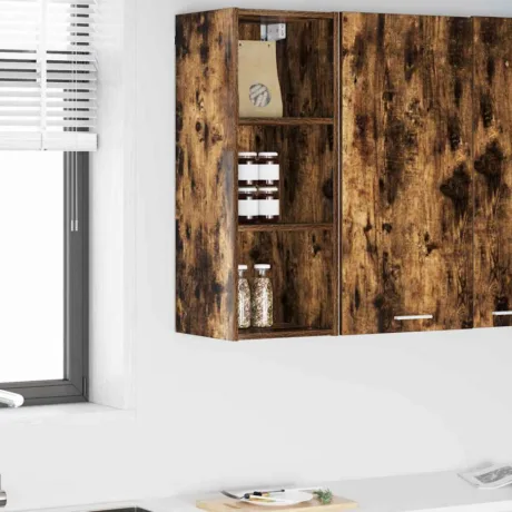 Seinakapp Suitsetatud Tamm 30 x 29,5 x 80 Cm Tehispuit