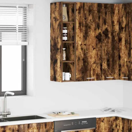 Seinakapp Suitsetatud Tamm 20 x 29,5 x 100 Cm Tehispuit