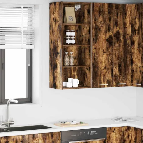 Seinakapp Suitsetatud Tamm 40 x 29,5 x 100 Cm Tehispuit